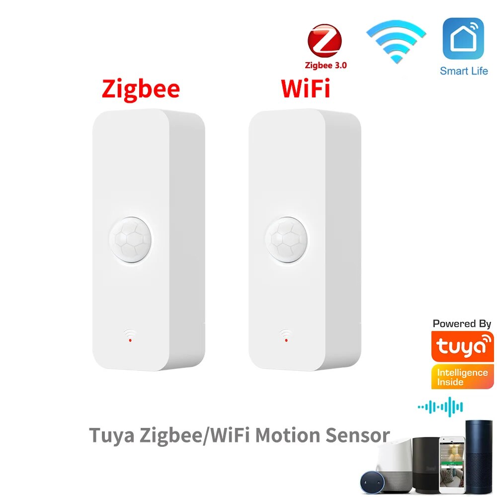 Pir Motion Sensor - Tuya-Capteur de mouvement PIR Zigbee WiFi,