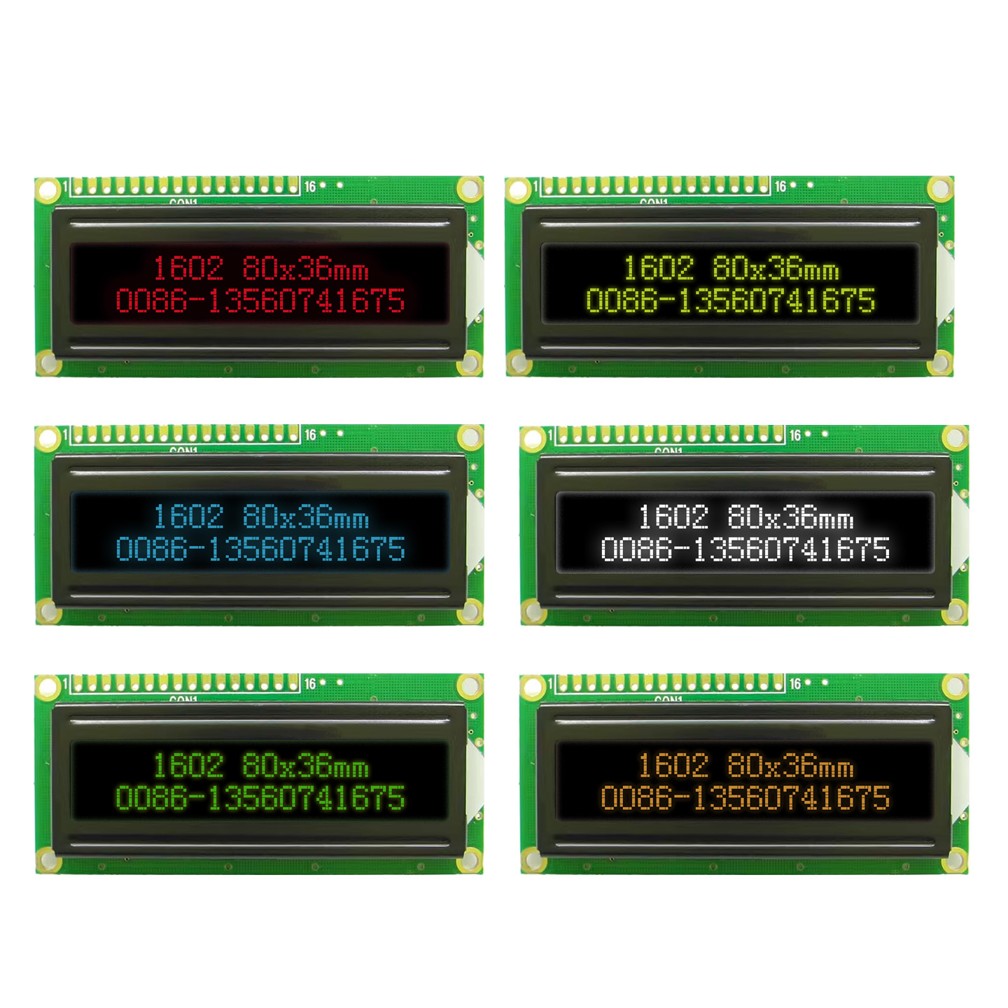 Lcd 1602 - 1602 16x2 1602A Module d'affichage Lcd