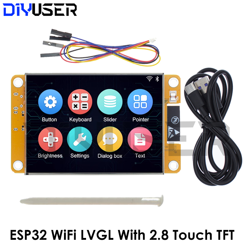 Tft Display 2.4 - Carte de développement ESP32 LVGL WIFI