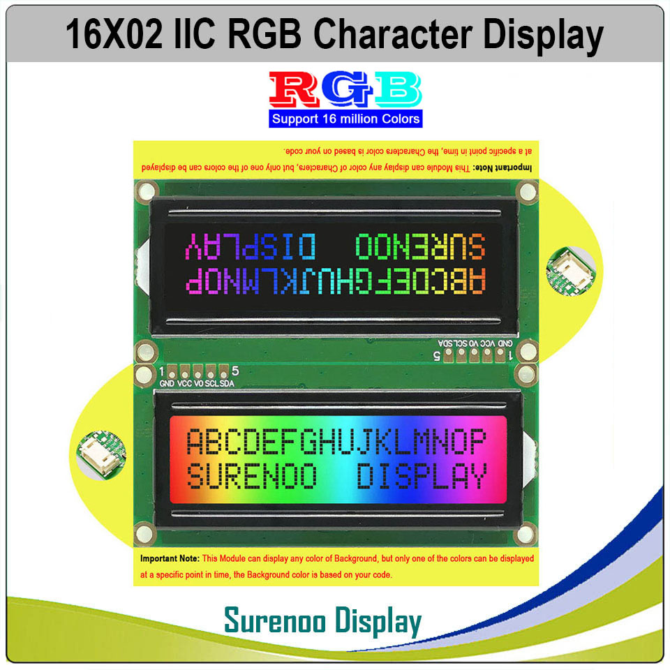 Lcd 1602 - Grove 162 16X2 1602 3.3-5V série