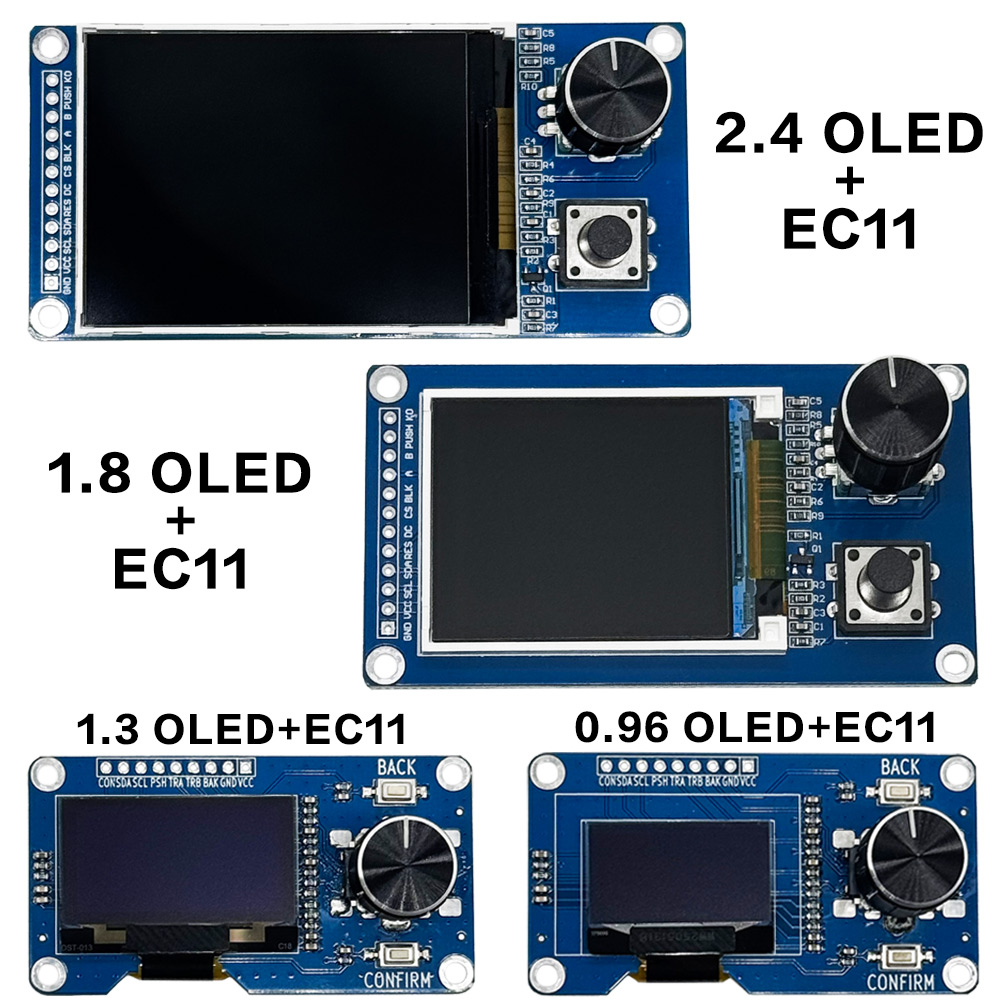 Tft Display 2.4 - Module TFT OLED EC11 avec encodeur