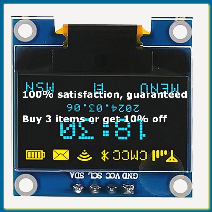 Oled Display 0.96 - Module d'écran OLED 0,96 pouces I2C