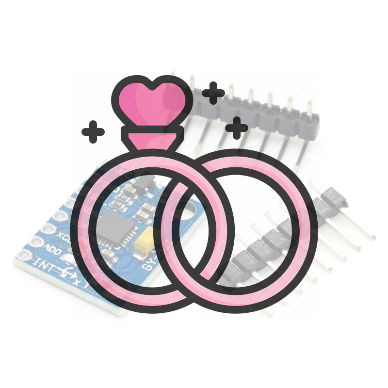 Mpu6050 - 1 ensemble de modules de capteur
