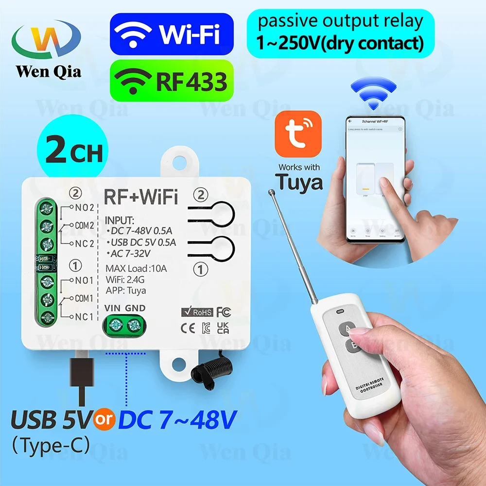 Ir Remote Module - Tuya-Joli d'éclairage intelligent, télécommande WiFi et
