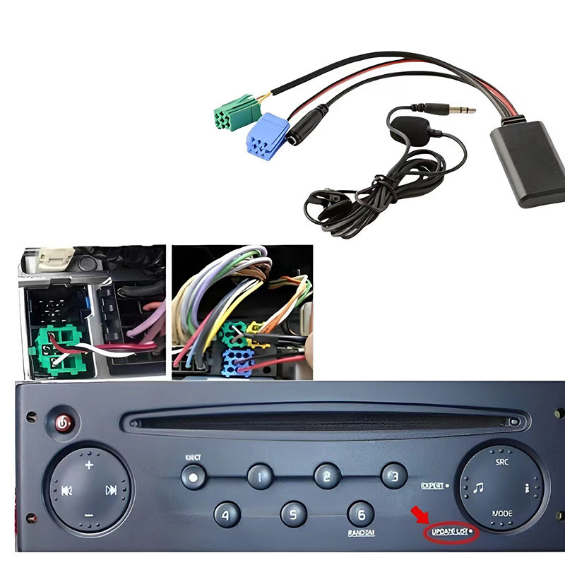 Microphone Module - Module Bluetooth 5.0 pour voiture, câble
