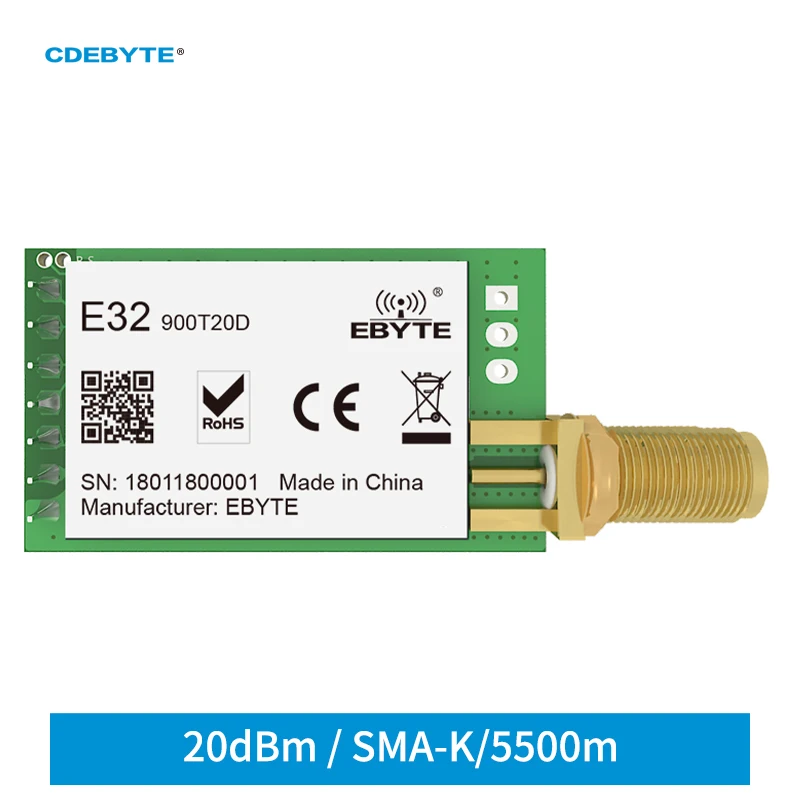 Lora Sx1278 - Ebyte E32-900T20D V8 LoRa 868MHz 915MHz