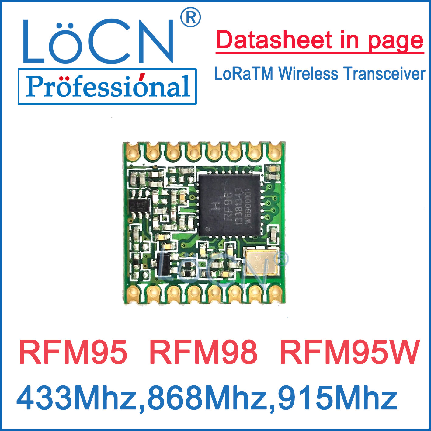 Lora Rfm95 - 5 pièces RFM95 RFM98 RFM96 RFM95W