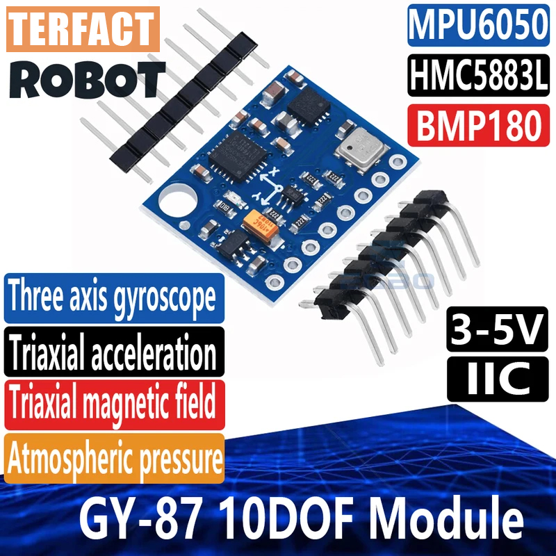 Mpu6050 - Module de capteur GY-87 10DOF MPU6050