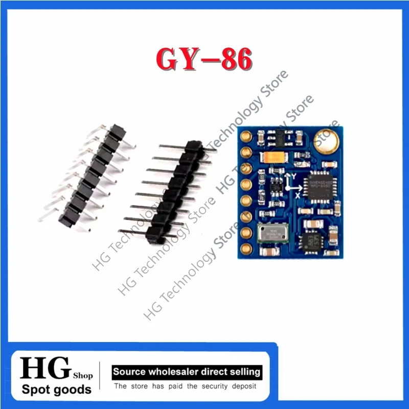 Mpu6050 - GY-86 10DOF MS5611 HMC5883L MPU6050 Module