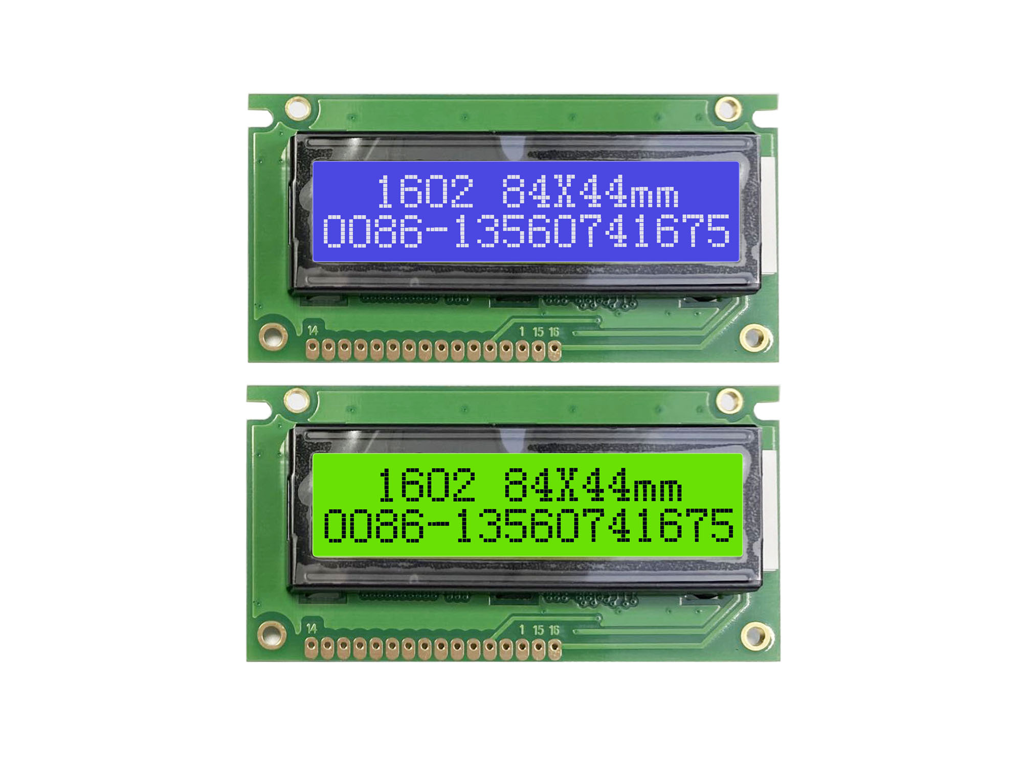 Lcd 1602 - Module d'affichage LCD 1602 16x2 84x44mm