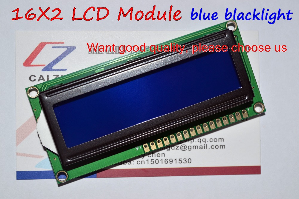 Module d'Écran LCD Bleu 16x2 R - Lcd 1602 avis et prix