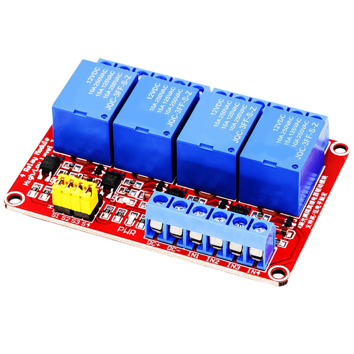 Module de relais 4 canaux A49T - Relay Module 4 Channel avis et prix