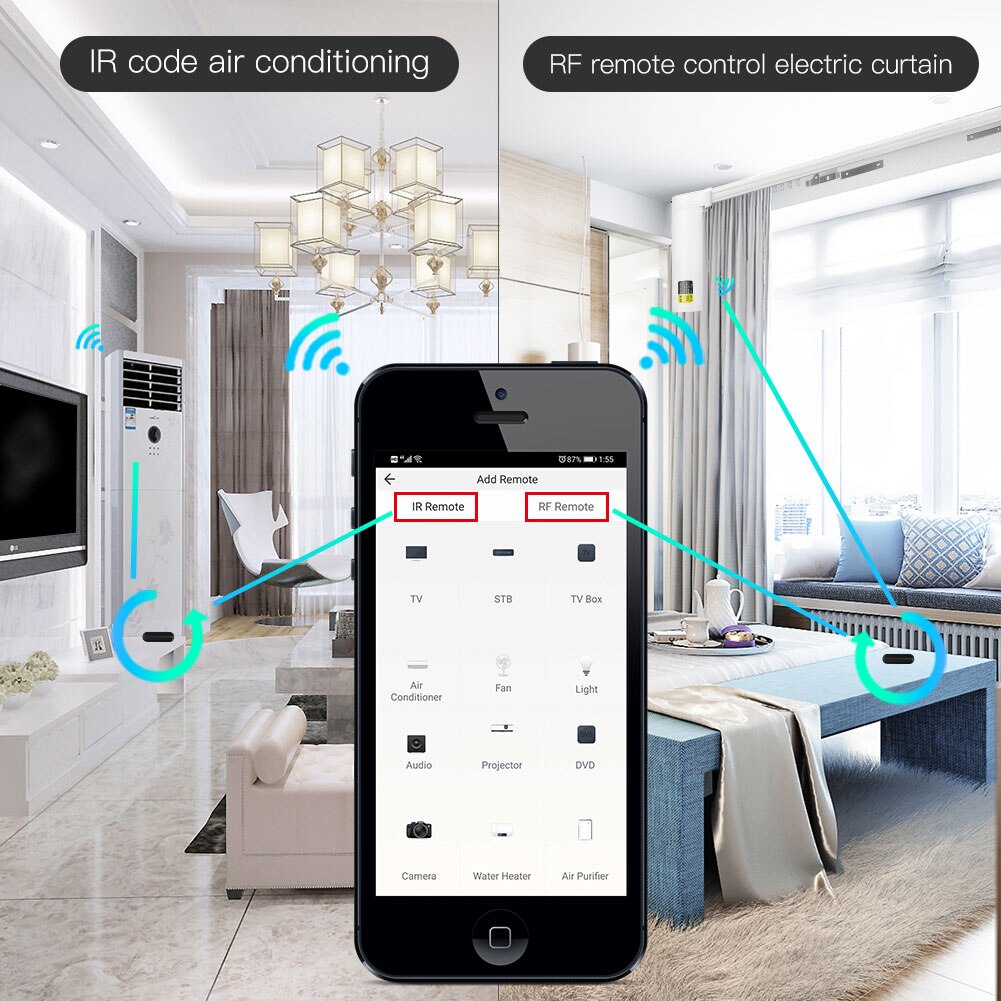 MOES Tuya WiFi IR RF télécomma - Ir Remote Module avis et prix