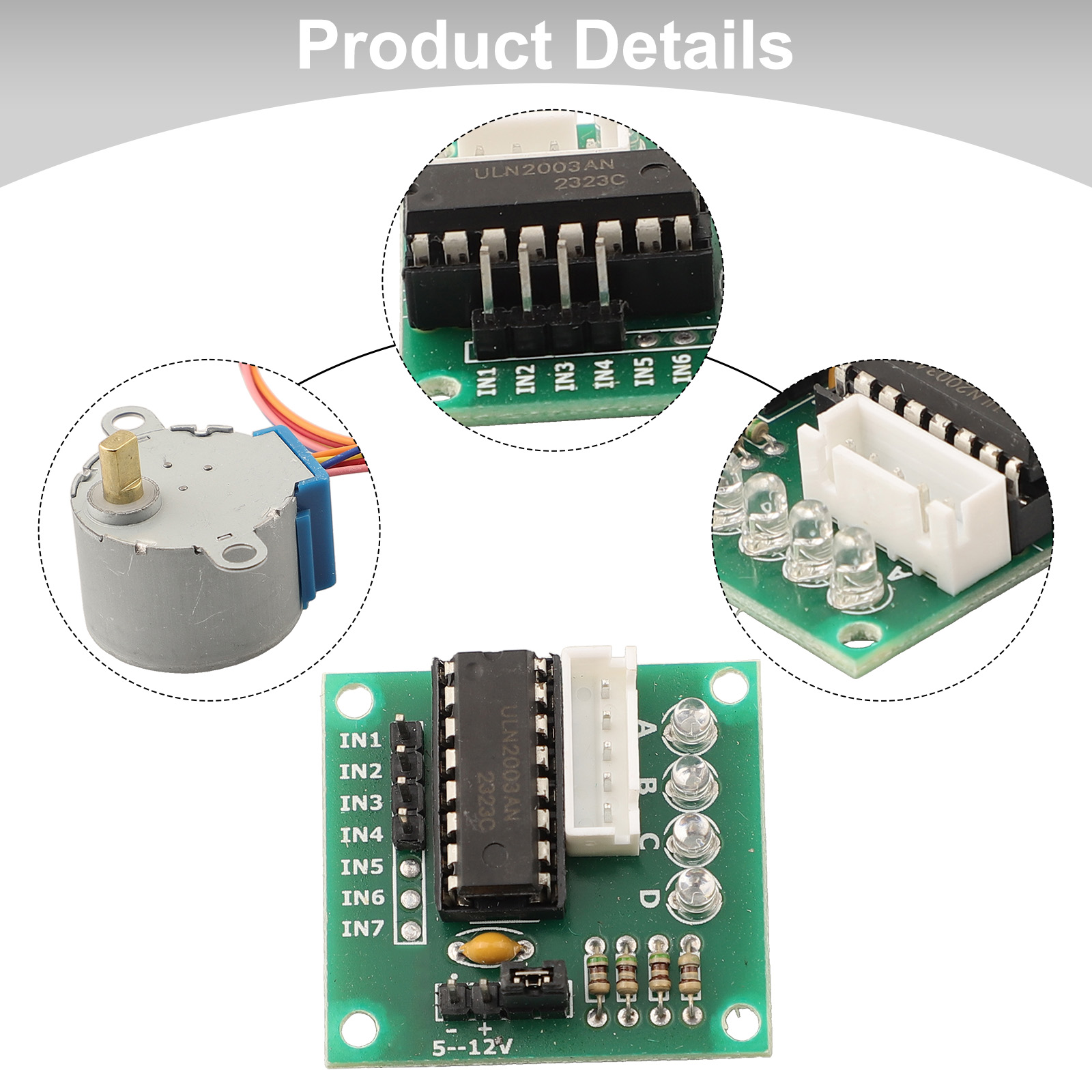 Moteur pas à pas 4 phases 5V 2 - Stepper Motor 28Byj avis et prix