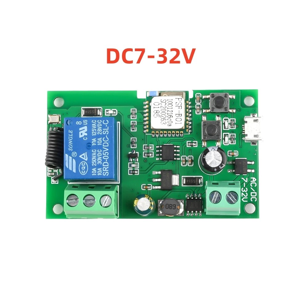 Ewelink AC/DC 5V 7V-32V 1 cana - Relay Module 1 Channel avis et prix