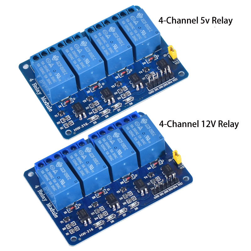 Module de relais 1, 2, 4, 6 ou - Relay Module 4 Channel avis et prix