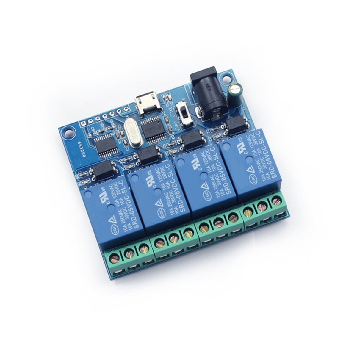 Module de relais USB 4 canaux  - Relay Module 4 Channel avis et prix