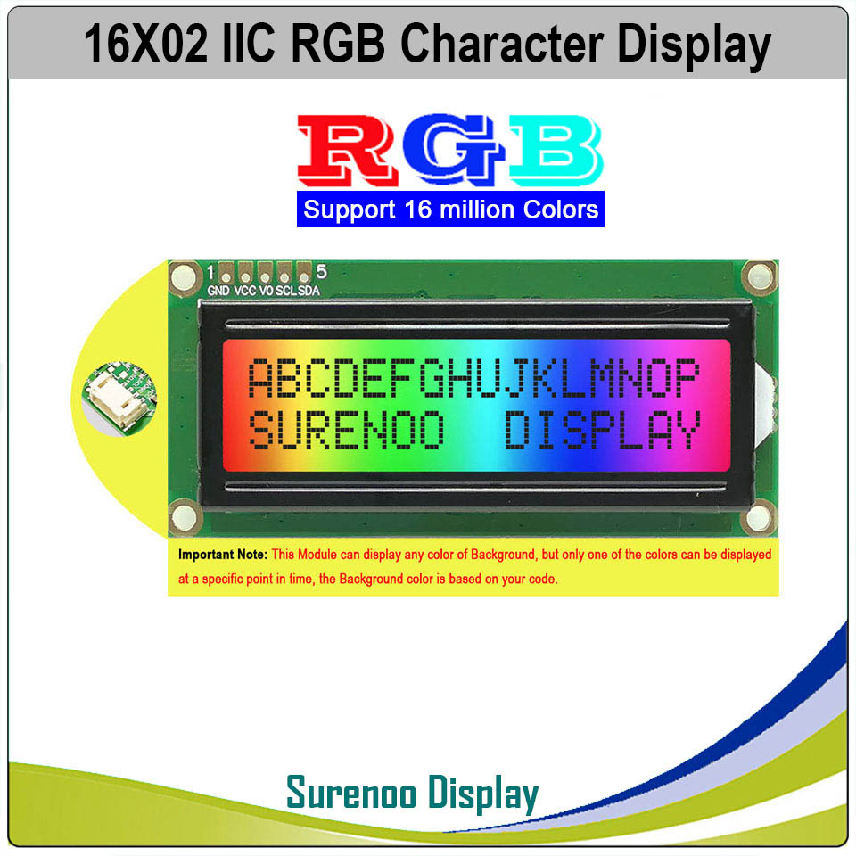 Grove 162 16X2 1602 3.3-5V sér - Lcd 1602 avis et prix