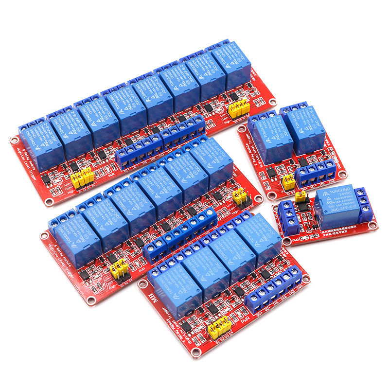 Module de relais 1/2/4/8 canau - Relay Module 4 Channel avis et prix