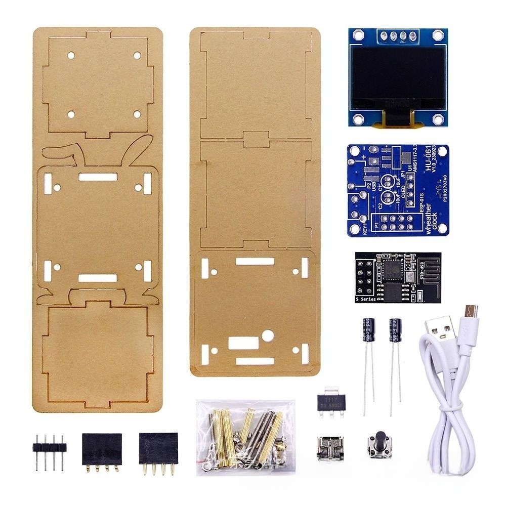 Kit d'horloge numérique multif - Oled Display 0.96 avis et prix