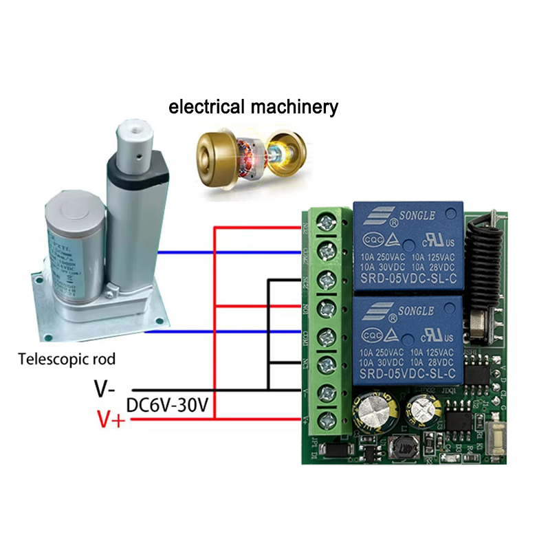 DC 9V 12V 24V AC 85-250V 2CH M - Joystick Module avis et prix