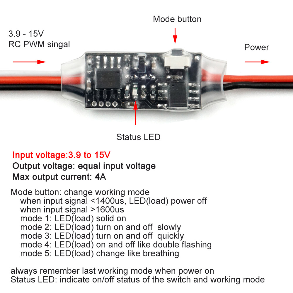 Multi-mode RC à distance élect - Relay Module 1 Channel avis et prix