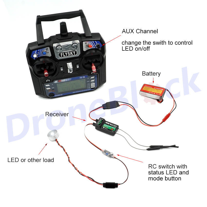 Multi-mode RC à distance élect - Relay Module 1 Channel avis et prix