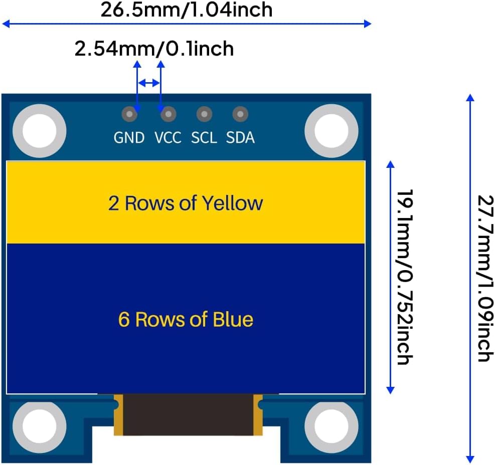 Module d'écran OLED compact de - Oled Display 0.96 avis et prix