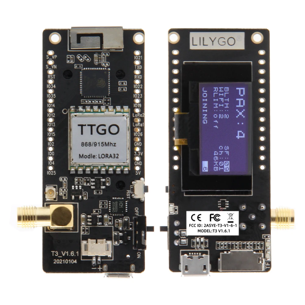 LILYGO ®   TTGO LoRa32 V2.1_1. - Oled Display 0.96 avis et prix