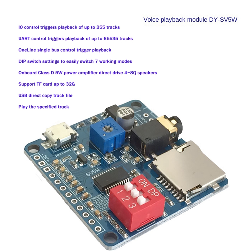 Module de lecture vocale DY-SV - Sd Card Module avis et prix