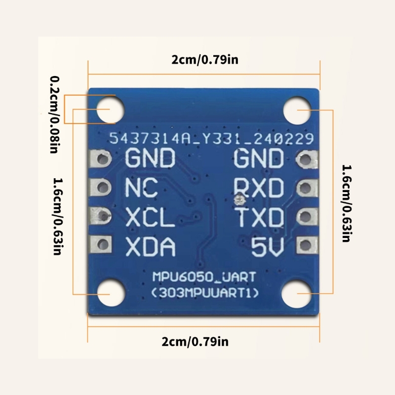 Petit module MPU6050 pour les  - Mpu6050 avis et prix