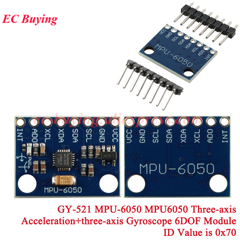 Gyroscope analogique 3 axes GY - Mpu6050 avis et prix
