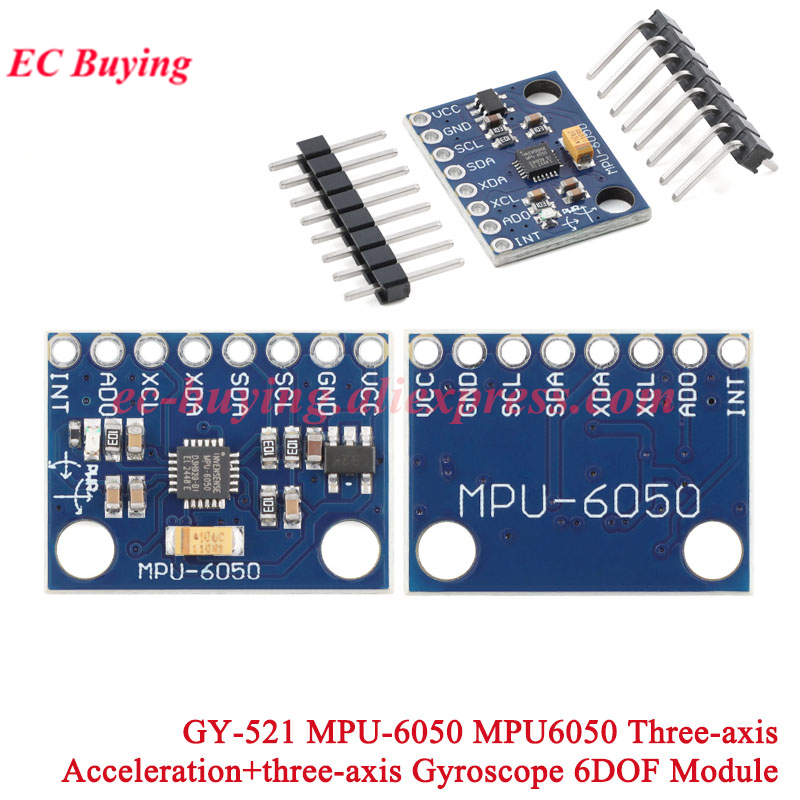 Gyroscope analogique 3 axes GY - Mpu6050 avis et prix