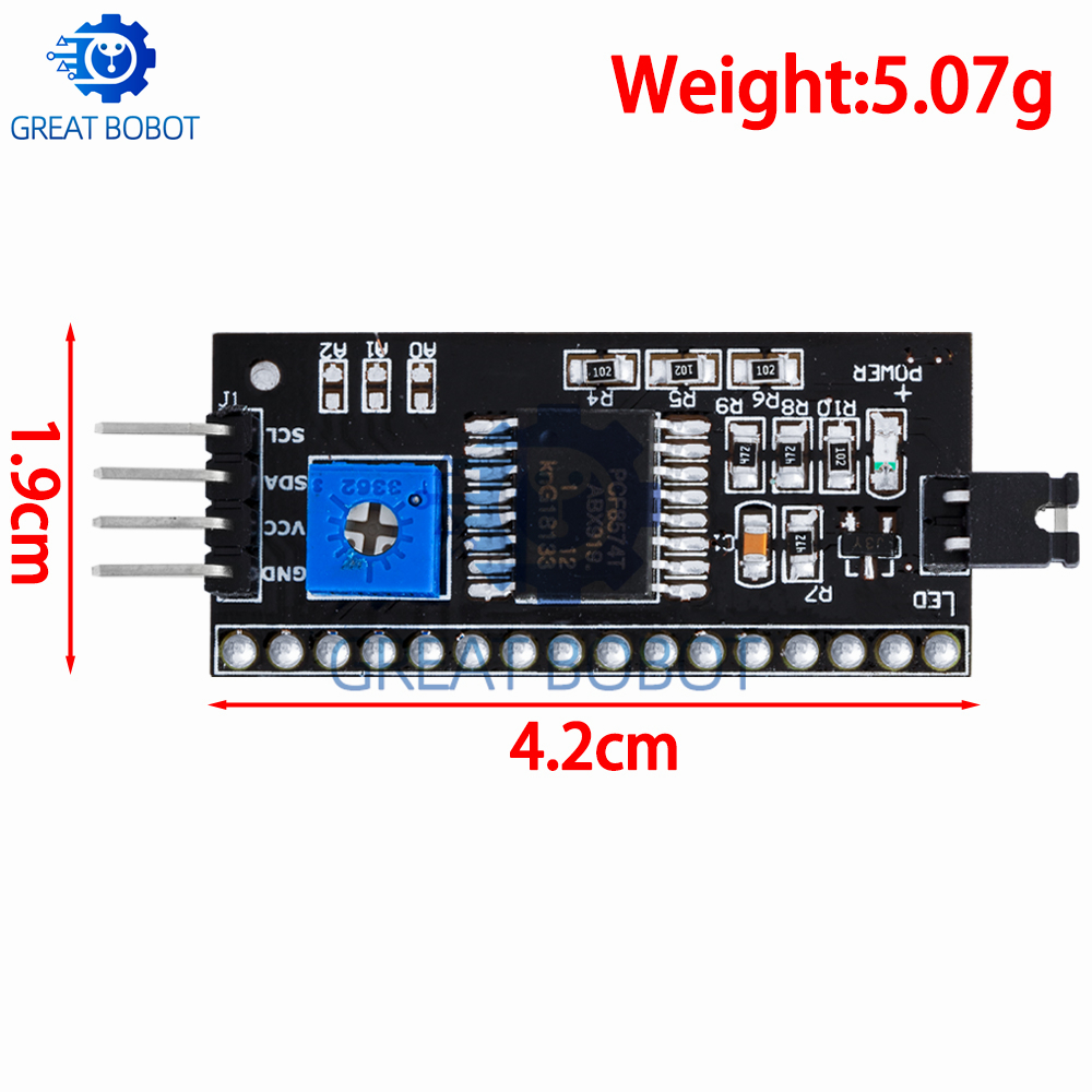 Carte d'extension IO PCF8574,  - Lcd 1602 avis et prix
