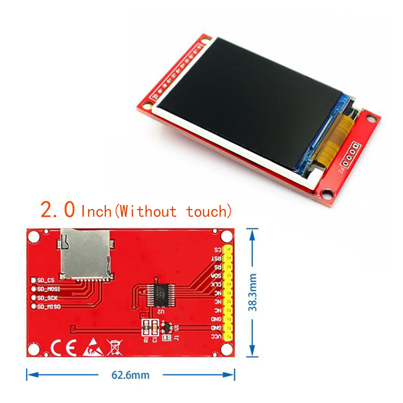 Écran couleur TFT 1.44/1.8/2.0 - Ili9341 avis et prix
