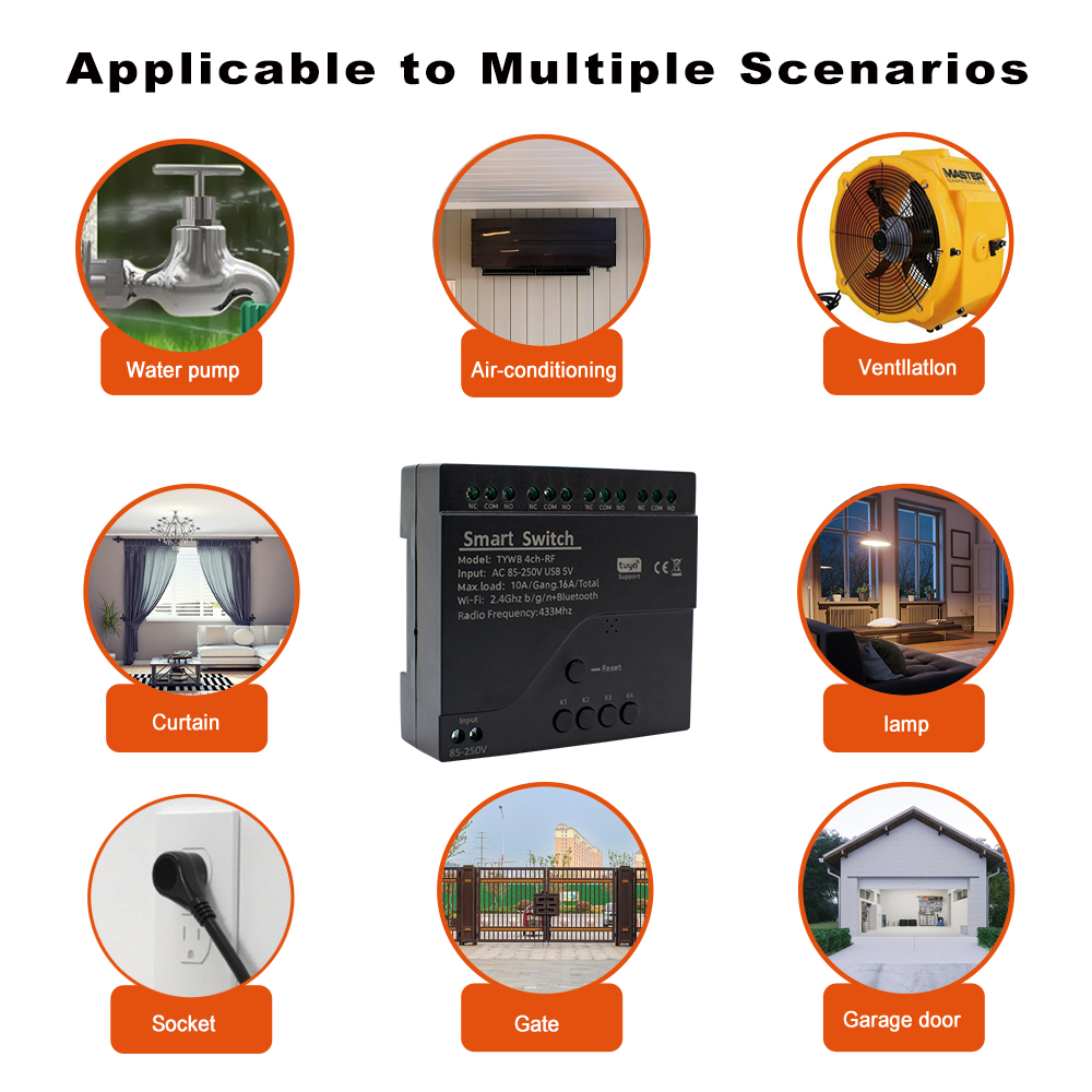 Module de commutation Wifi int - Relay Module 4 Channel avis et prix
