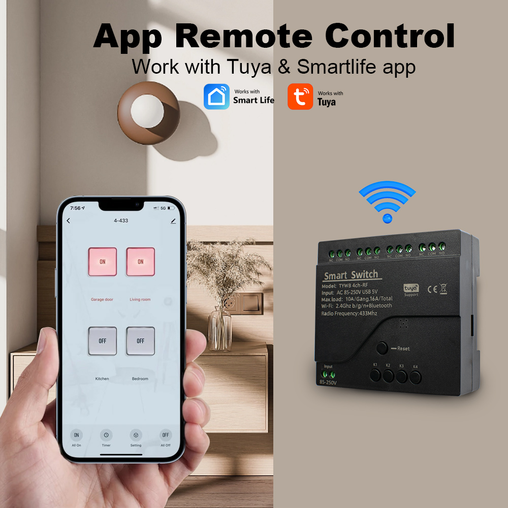 Module de commutation Wifi int - Relay Module 4 Channel avis et prix