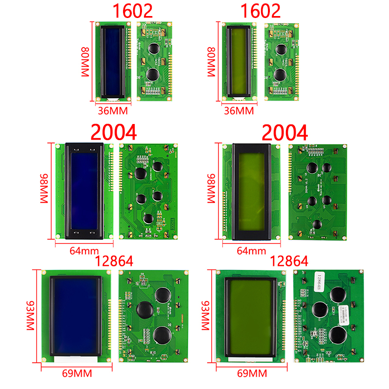 Écran LCD Tech bleu et vert po - Lcd 1602 avis et prix