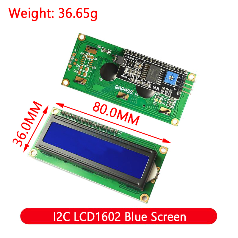 Écran LCD Tech bleu et vert po - Lcd 1602 avis et prix