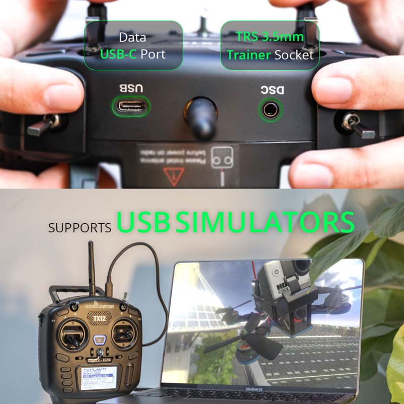 RadioMaster TX12 MKII ELRS Edg - Ir Remote Module avis et prix