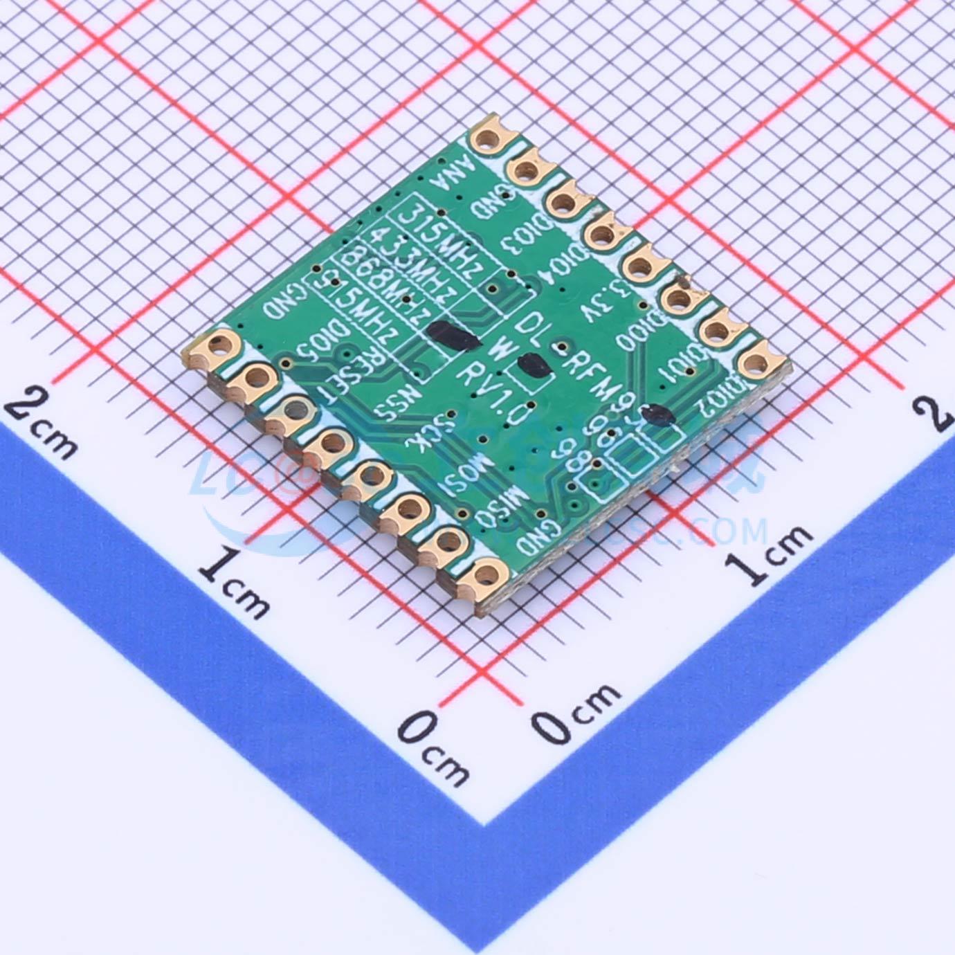 2 pièces DL-RFM95-868M SMD 16x - Lora Rfm95 avis et prix