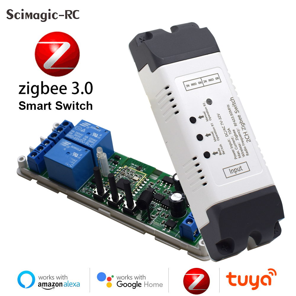 Tuya Zigbee télécommande intel - Relay Module 4 Channel avis et prix
