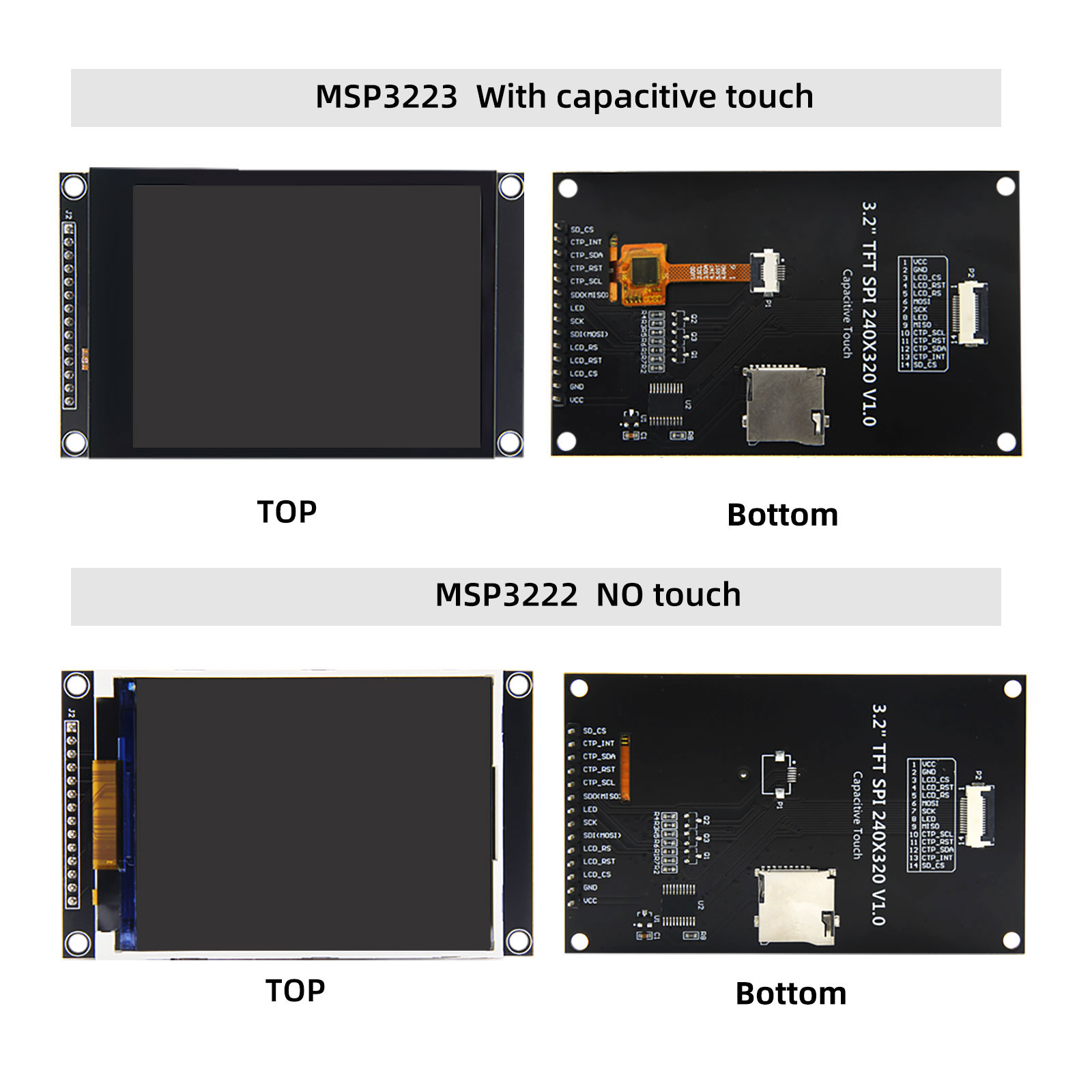 Écran tactile coloré éventuell - Ili9341 avis et prix