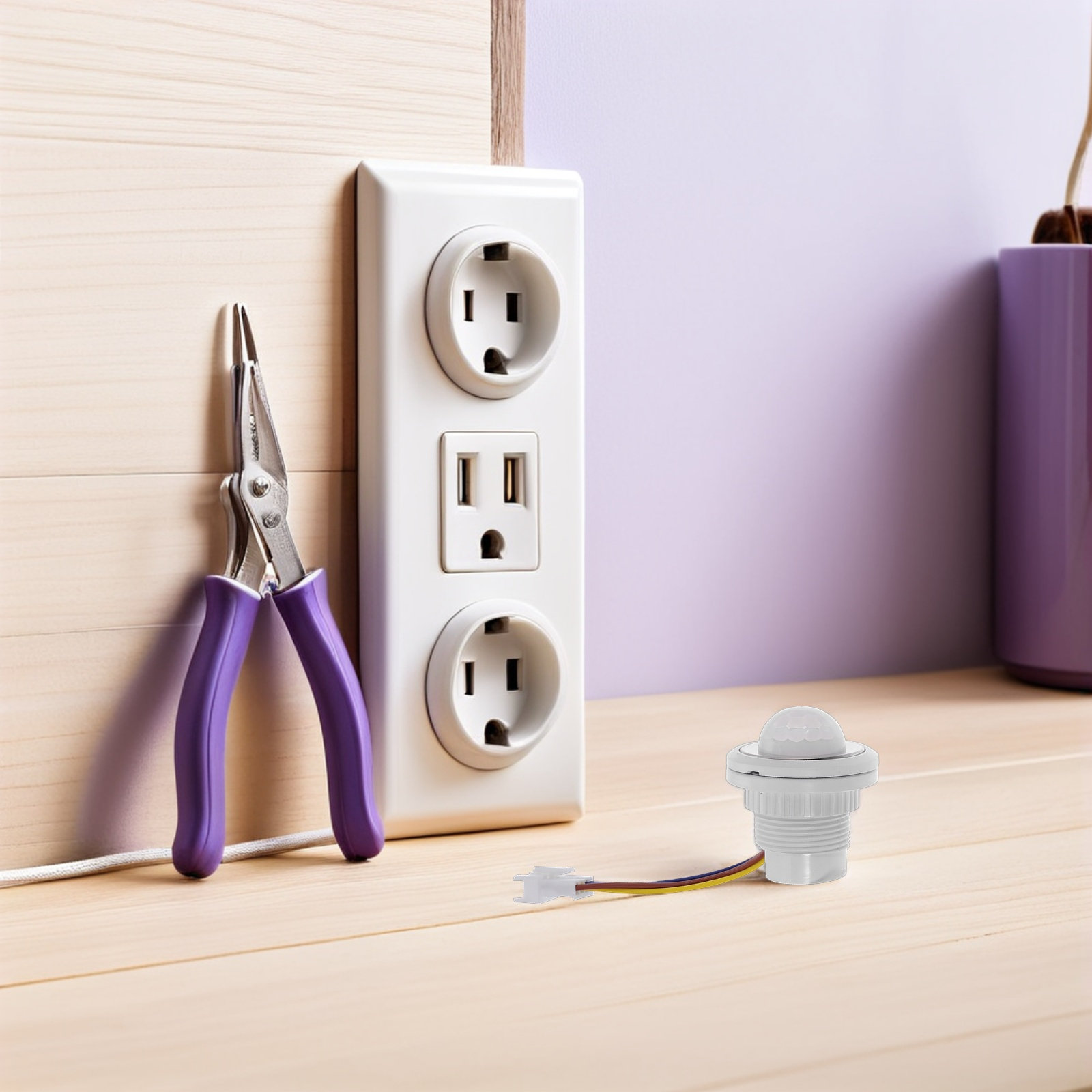 Interrupteur de lumière à déte - Pir Motion Sensor avis et prix