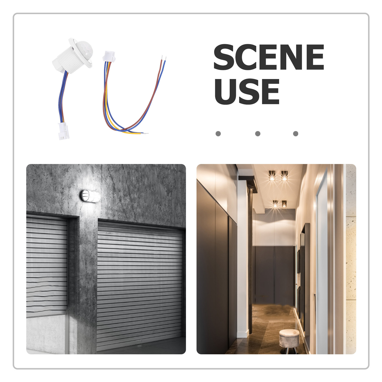Interrupteur de lumière à déte - Pir Motion Sensor avis et prix
