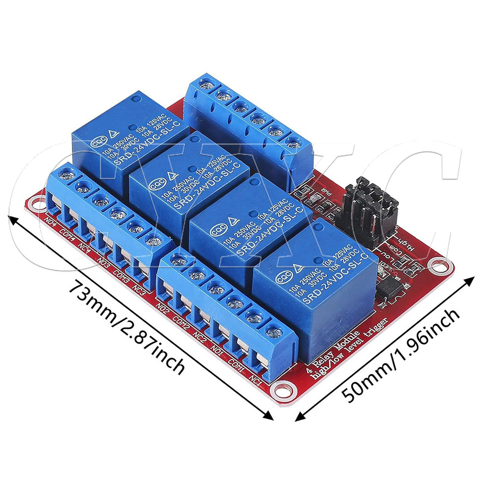 Module de relais 4 canaux 5V 1 - Relay Module 4 Channel avis et prix
