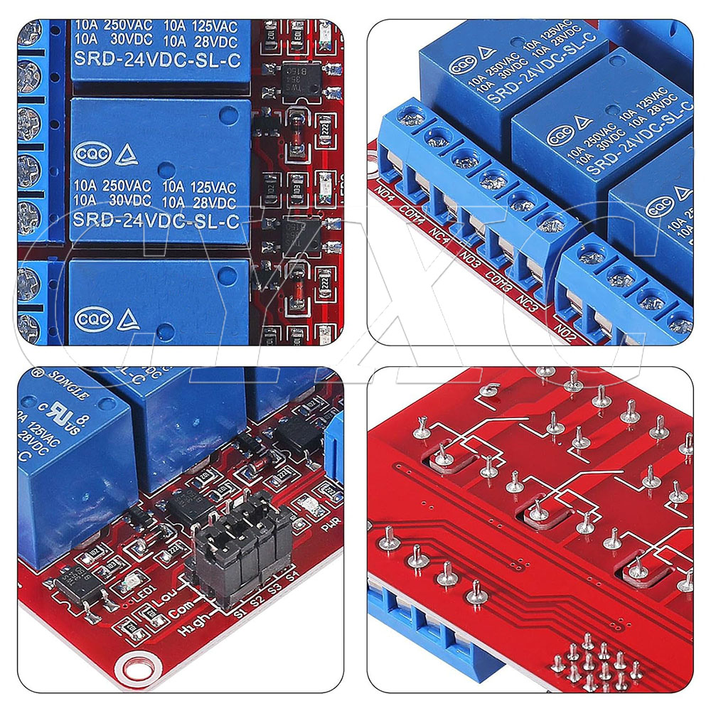 Module de relais 4 canaux 5V 1 - Relay Module 4 Channel avis et prix