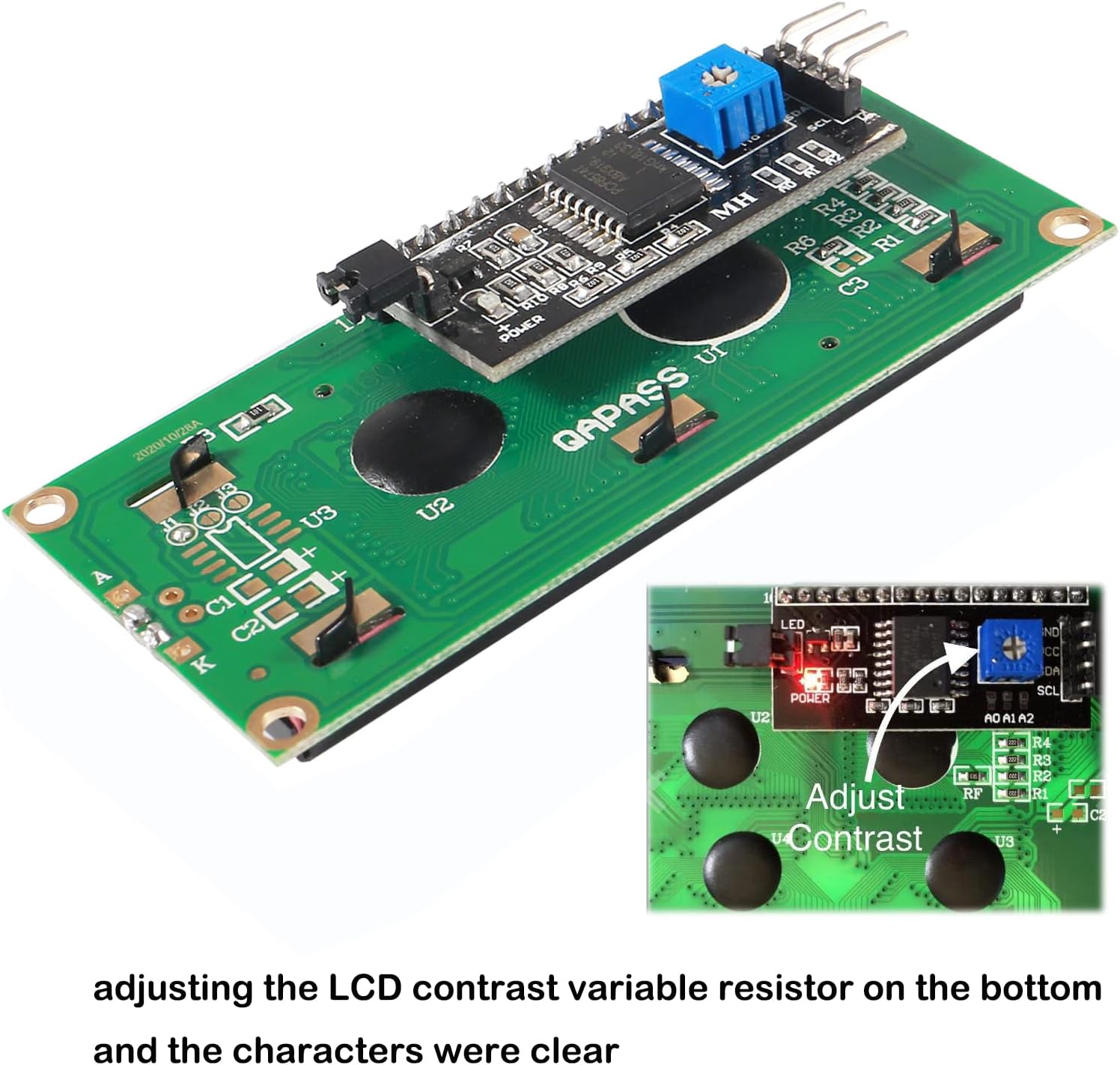 Rétroéclairage Bleu avec Adapt - Lcd 1602 avis et prix