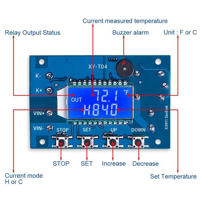 Contrôleur de température numé - Thermocouple Module K Type avis et prix