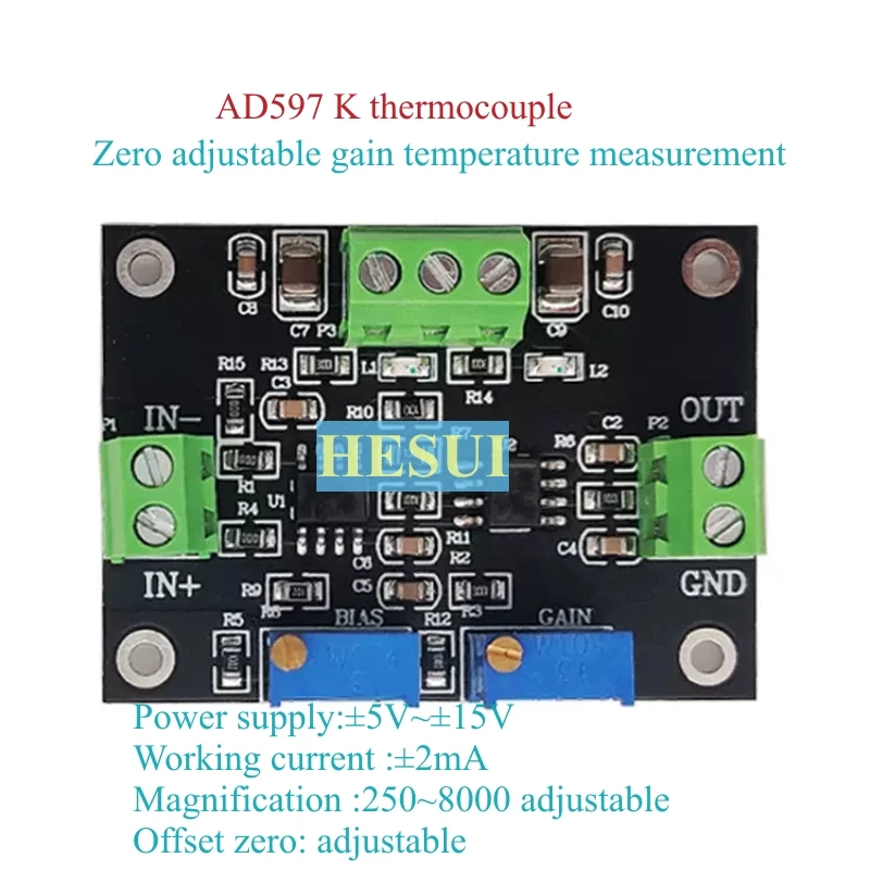 Module amplificateur de thermo - Thermocouple Module K Type avis et prix